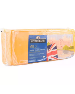 Colored Mild Cheddar Cheese Block   
