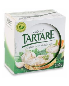 Bongrain Tartar Garlic Fine Herbs Cheese 12 X  Tetrapack 