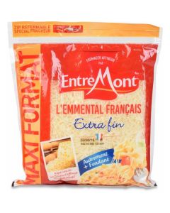 Grated Emmental Cheese Zip Bag   