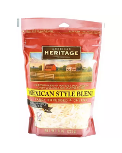 Mexican Blend Fancy Shredded Cheese 12 X  Pouch 