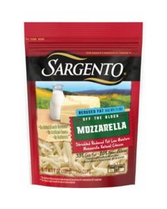 Shredded Reduced Fat Mozzarella Natural Cheese 12 X  Pouch 