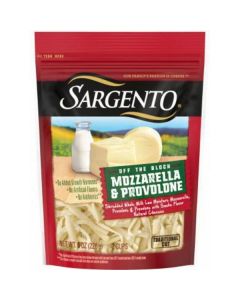 Shredded Mozzarella and Provolone with Natural Cheese 24 X  Pouch 