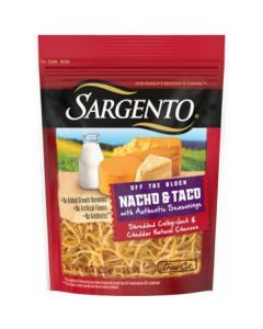 Shredded Nacho and Taco Natural Cheese 12 X  Pouch 