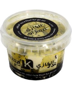 Cheese with Black Seeds & Olive Oil   