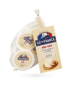 Bongrain Ile De France Mini Brie Cheese   