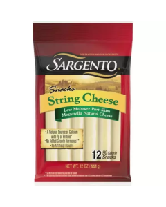 Mozzarella String Cheese Sticks   