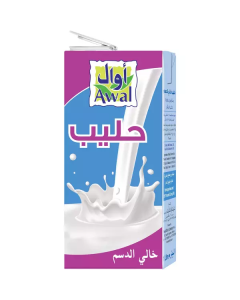 Skimmed Long Life Milk   (1 liter)