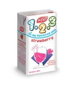 Low Fat Strawberry Milk   (125 ml)