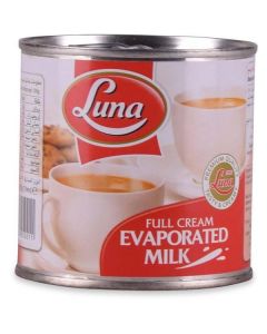 Full Fat Evaporated Milk (Easy Open Pack) 96 X  Metal Can 