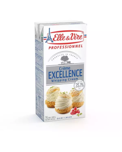 Whipping Cream (Excellence) 12 X  Tetrapack (1 liter)