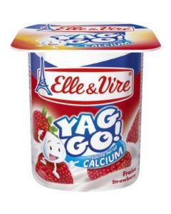 Yag Go Yoghurt with Strawberry Pulp   