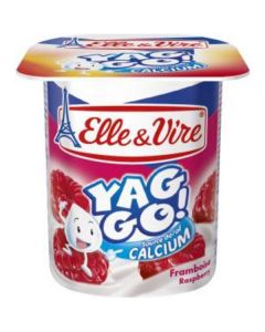 Yag Go Yoghurt with Raspberry Pulp   