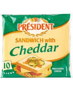 Cheddar Cheese Slices For Sandwich 36 X  Pouch 