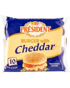 Cheddar Cheese Slices For Burger 36 X  Pouch 