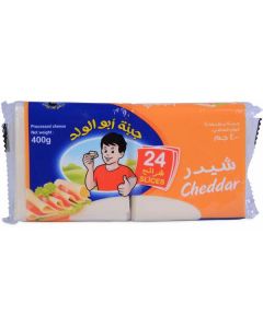 Cheddar Cheese Slices 16 X  Pouch 