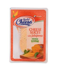 Cheese Slices with Jalapeno   