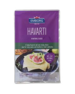 Havarti Cheese Slices 12 X  Piece 