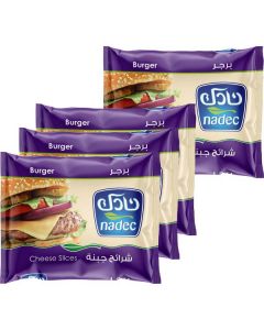 Cheese Slices For Burger 48 X  Pouch 