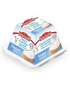 Spreadable Goat Cheese Pyramid Plain   