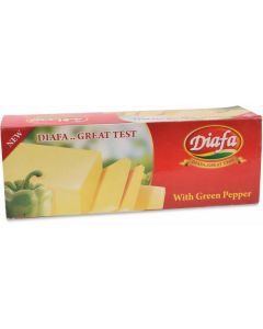 Processed Cheese with Green Pepper   