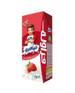 Safio Strawberry Long Life Milk   (200 ml)