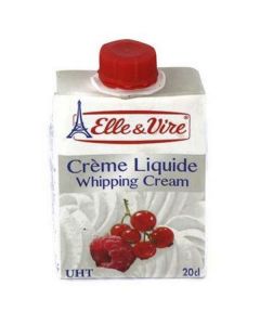 UHT Whipping Cream Liquid 24 X  Tetrapack (200 ml)