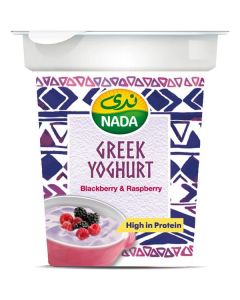 Greek Yoghurt with Blackberry & Rasberry   