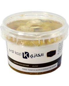 Labneh with Zaatar & Olive Oil   