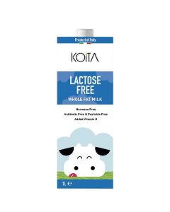 Whole Fat Lactose Free Cow Milk 12 X  Tetrapack (1 liter)