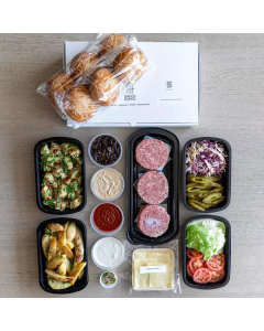 B&S Burger Diy Box 6 Persons   