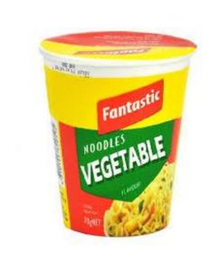 Vegetable Flavor Noodle Cup 12 X  Plastic Cup 