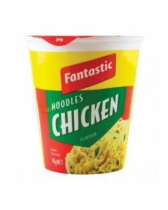 Chicken Noodle Cup 12 X  Plastic Cup 