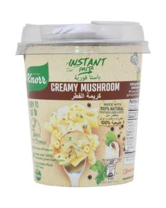 Instant Pasta Creamy Mushroom 6 X  Plastic Cup 