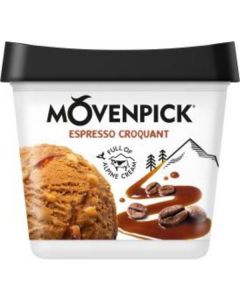 Espresso Croquant Ice Cream   (5 liter)