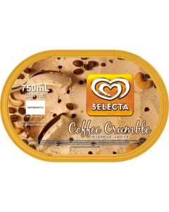 Coffee Crumble Ice Cream   (750 ml)