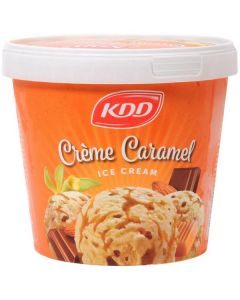 Creme Caramel Round Cup Ice Cream   (1 liter)