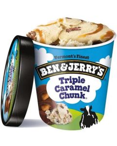 Triple Caramel Chunk Ice Cream   (473 ml)