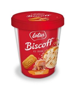 Biscoff Salted Caramel Ice Cream   (460 ml)