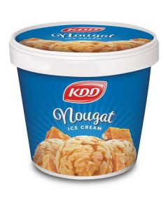 Vanilla with Nougat Ice Cream   (500 ml)