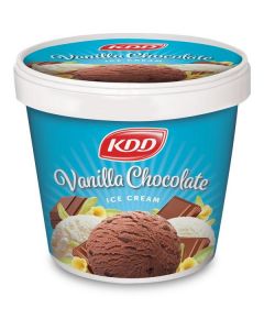 Vanilla Chocolate Ice Cream   (1 liter)