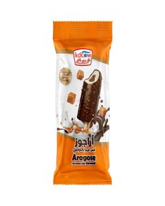 Aragose Ice Cream with Caramel 1 X  Stick (60 ml)