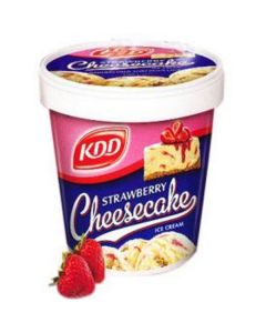 Strawberry Cheesecake Ripple Ice Cream   (500 ml)