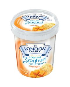 Low Fat Yogurt Mango Ice Cream 12 X  Bucket (500 ml)