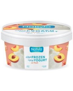 Frozen Yoghurt With Peach   (135 ml)