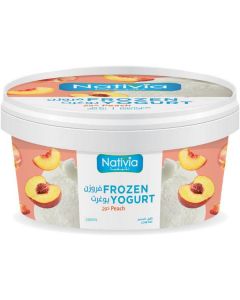 Frozen Yoghurt With Peach   (500 ml)