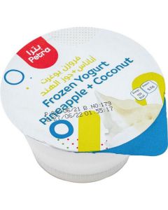 Frozen Yogurt Pineapple + Coconut 6 X  Plastic Cup (150 ml)