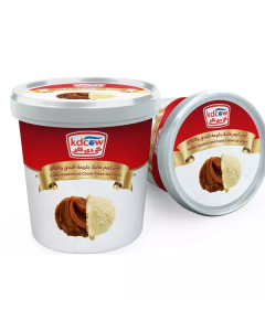 Vanilla Hazelnut & Cocoa Cream Ice Cream   (1 liter)