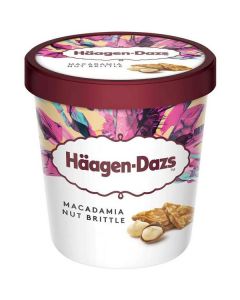 Macadamia Br. Nut Ice Cream   (460 ml)