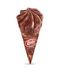 Chocolate Lulu Cone Ice Cream   (100 ml)