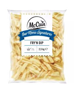 Frozen Fry & Dip Fries 5 X  Bag 